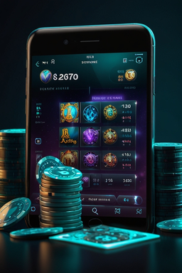 Smartphone mit Glorion Casino App
