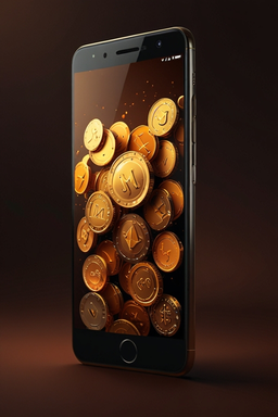 Smartphone mit Glorion Casino App